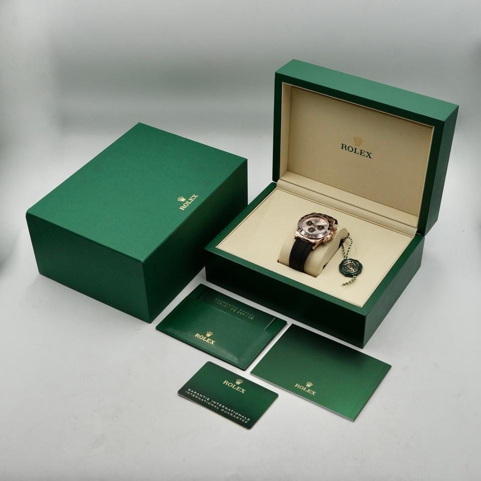 Rolex | Daytona | 126515LN | Rose gold | 40 mm | Rubber | Champagne | Automatic