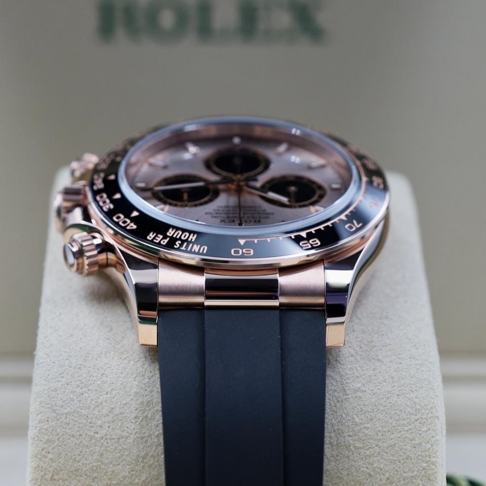 Rolex | Daytona | 126515LN | Rose gold | 40 mm | Rubber | Champagne | Automatic