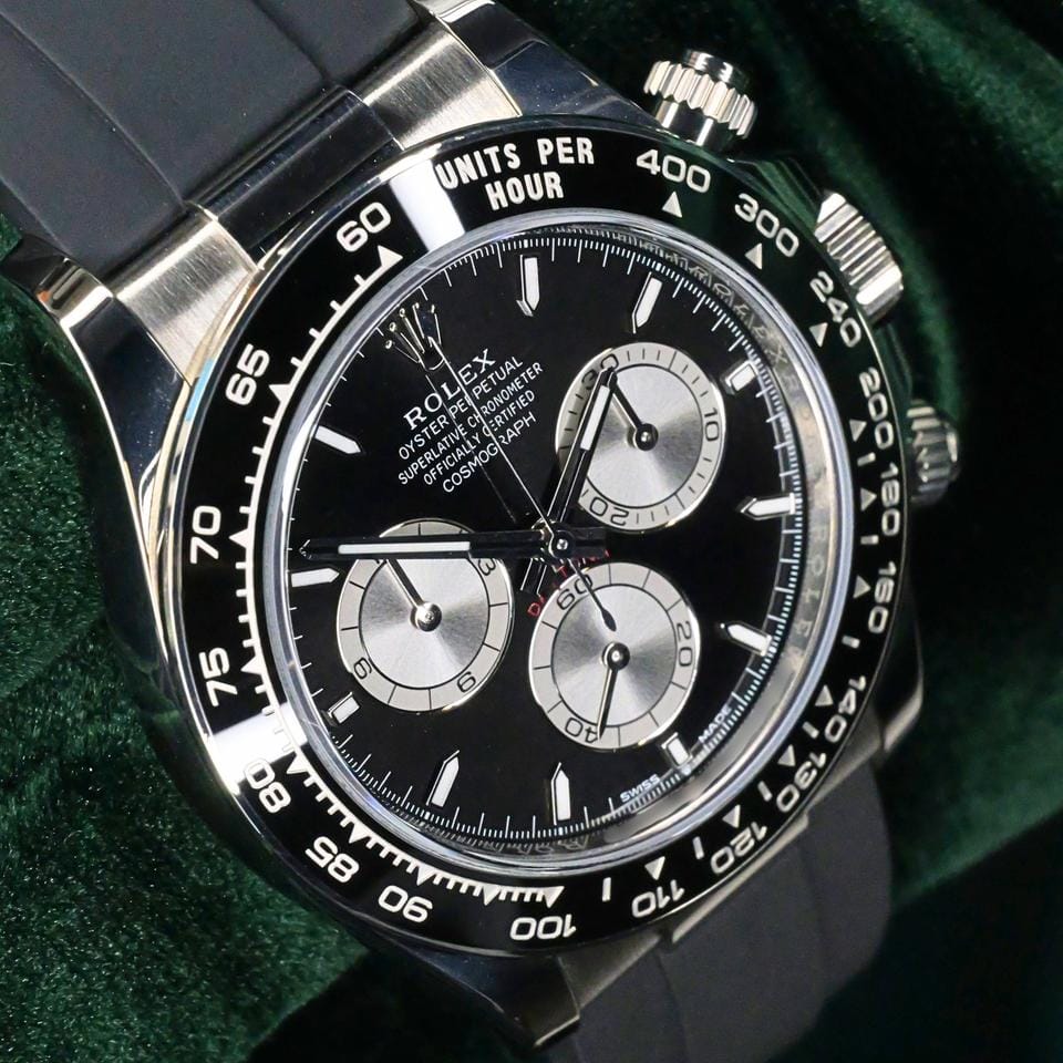 Rolex | Daytona | 126519LN-0002 | White gold | 40 mm | Rubber | Black | Automatic