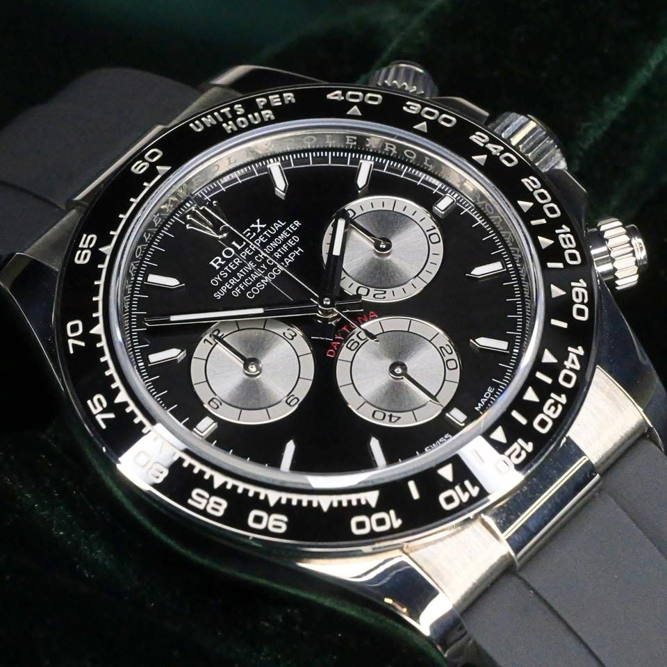 Rolex | Daytona | 126519LN-0002 | White gold | 40 mm | Rubber | Black | Automatic