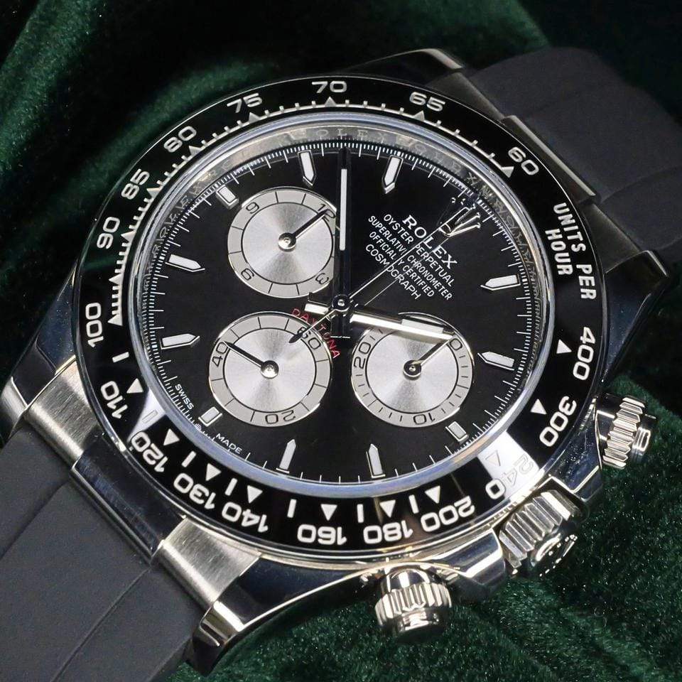 Rolex | Daytona | 126519LN-0002 | White gold | 40 mm | Rubber | Black | Automatic