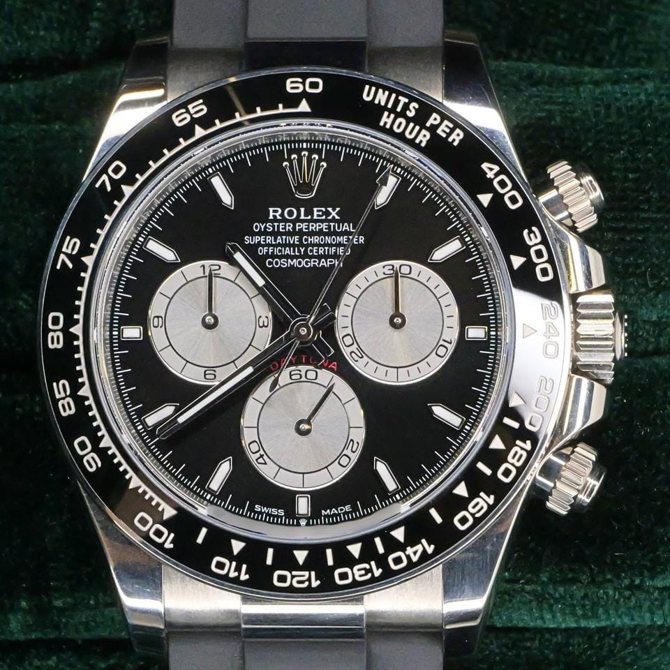 Rolex | Daytona | 126519LN-0002 | White gold | 40 mm | Rubber | Black | Automatic