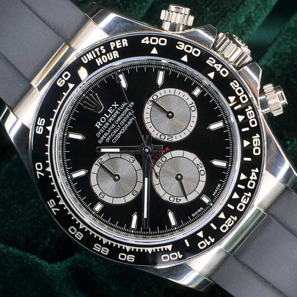 Rolex | Daytona | 126519LN-0002 | White gold | 40 mm | Rubber | Black | Automatic