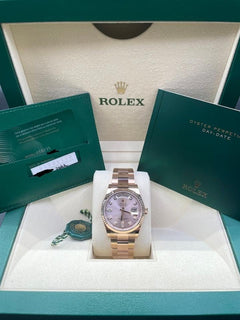 Rolex | Day-Date | 118235 | Rose gold | 36 mm | Rose gold | Gold | Automatic