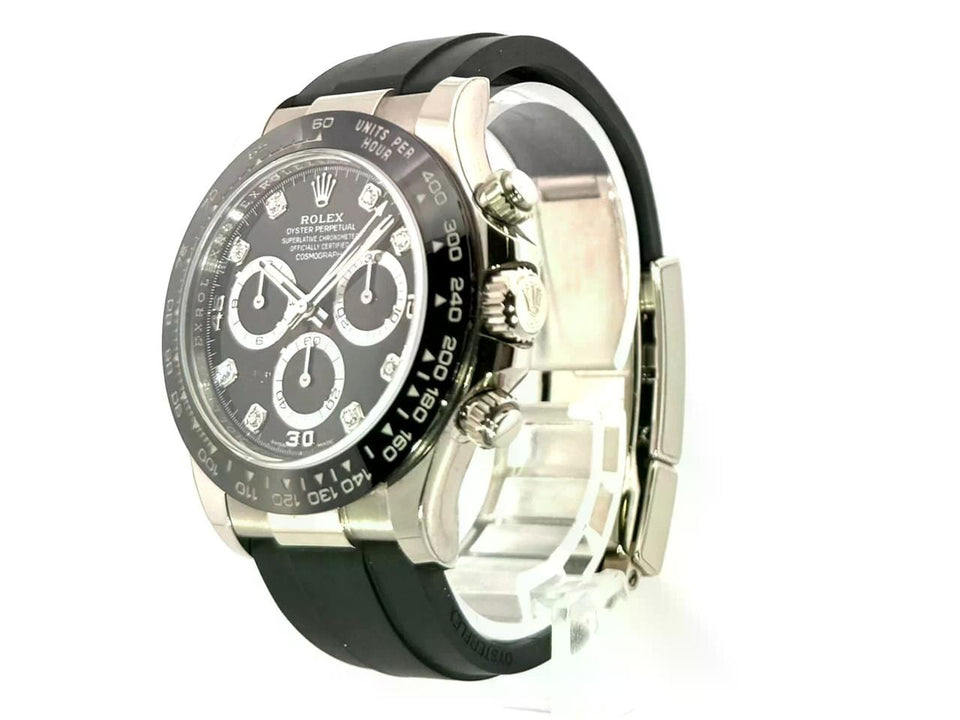 Rolex | Daytona | 116519LN-0025 | White gold | 40 mm | Rubber | Black | Automatic