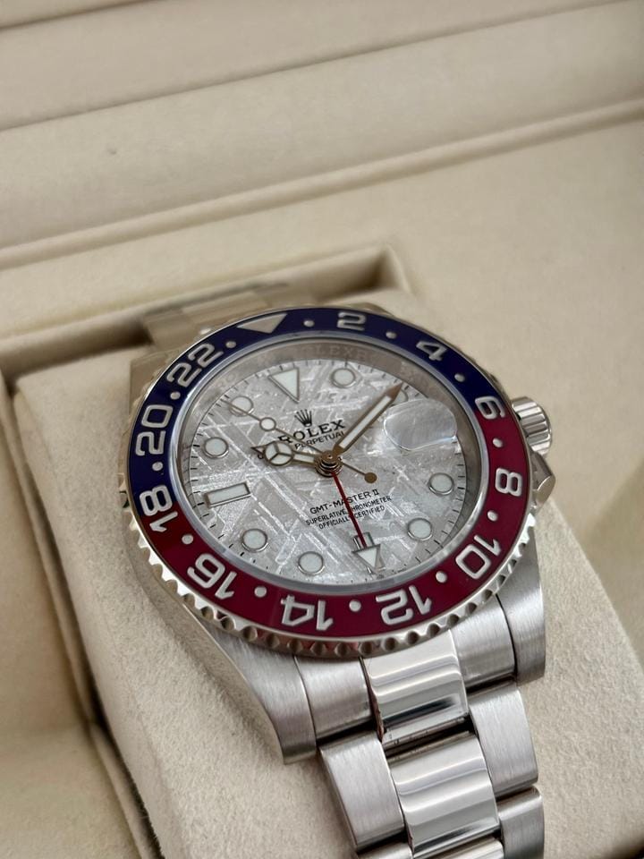 Rolex | GMT-Master II | 126719BLRO | Yellow gold | 40 mm | Rubber | Meteorite | Automatic