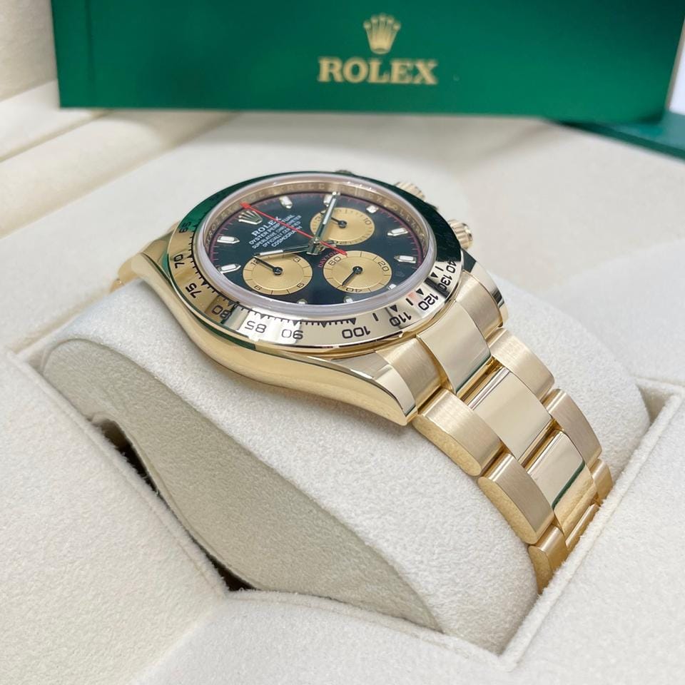 Rolex | Daytona | 116508 Paul Newman | Yellow gold | 40 mm | Yellow gold | Black | Automatic