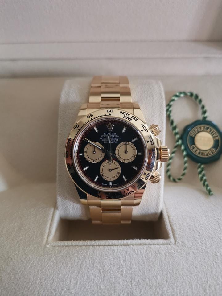 Rolex | Daytona | 126508 | 40 mm | Yellow gold | Automatic