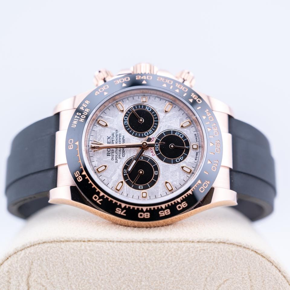 Rolex | Daytona | 116515ln | Rose gold | 40 mm | Rubber | Meteorite | Automatic