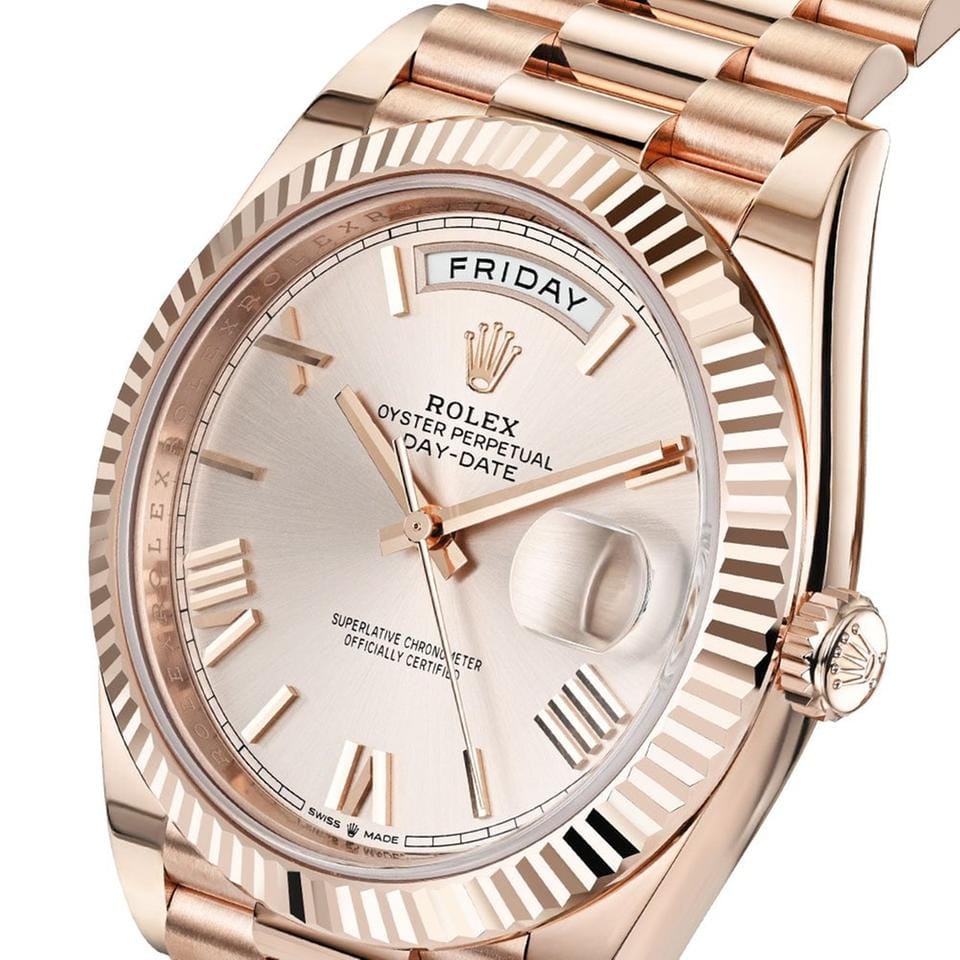 Rolex | Day-Date | 228235 | Rose gold | 40 mm | Rose gold | Automatic