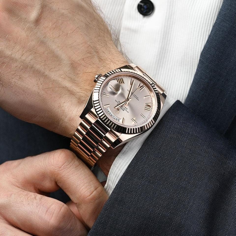 Rolex | Day-Date | 228235 | Rose gold | 40 mm | Rose gold | Automatic