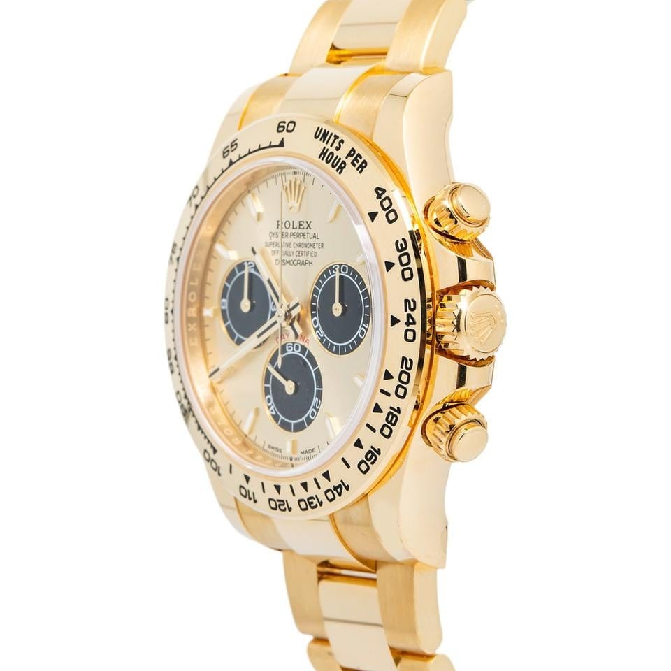 Rolex Daytona126508 Pikachu NEW 2024 Complete 18k Gold Champagne Men Watch 40mm Sale