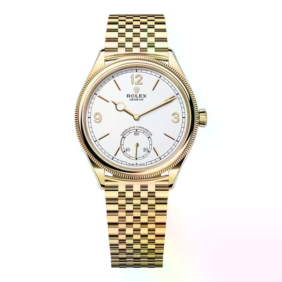 Rolex | 1908 | 52508-0008 | 39 mm | White | Automatic