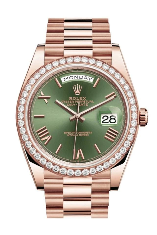 Rolex | Day-Date | 228345RBR | Rose gold | 40 mm | Rose gold | Automatic