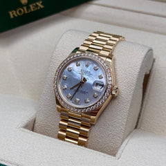 Rolex | Datejust | 278288RBR | Yellow gold | 31 mm | Yellow gold | Mother of pearl | Automatic