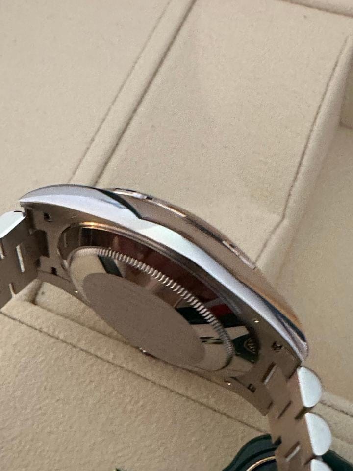 Rolex | Day-Date | 228349RBR | White gold | 40 mm | White gold | Black | Automatic
