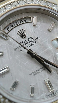 Rolex | Day-Date | 228349RBR | White gold | 40 x 48 mm | White gold | Meteorite | Automatic