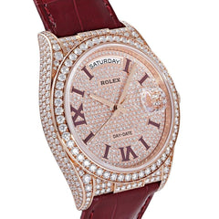 Rolex | Day-Date | 128155RBR | 36 mm | Automatic