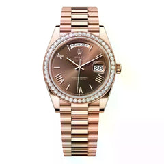 Rolex | Day-Date | 228345RBR-0009 | 40 mm | Brown | Automatic
