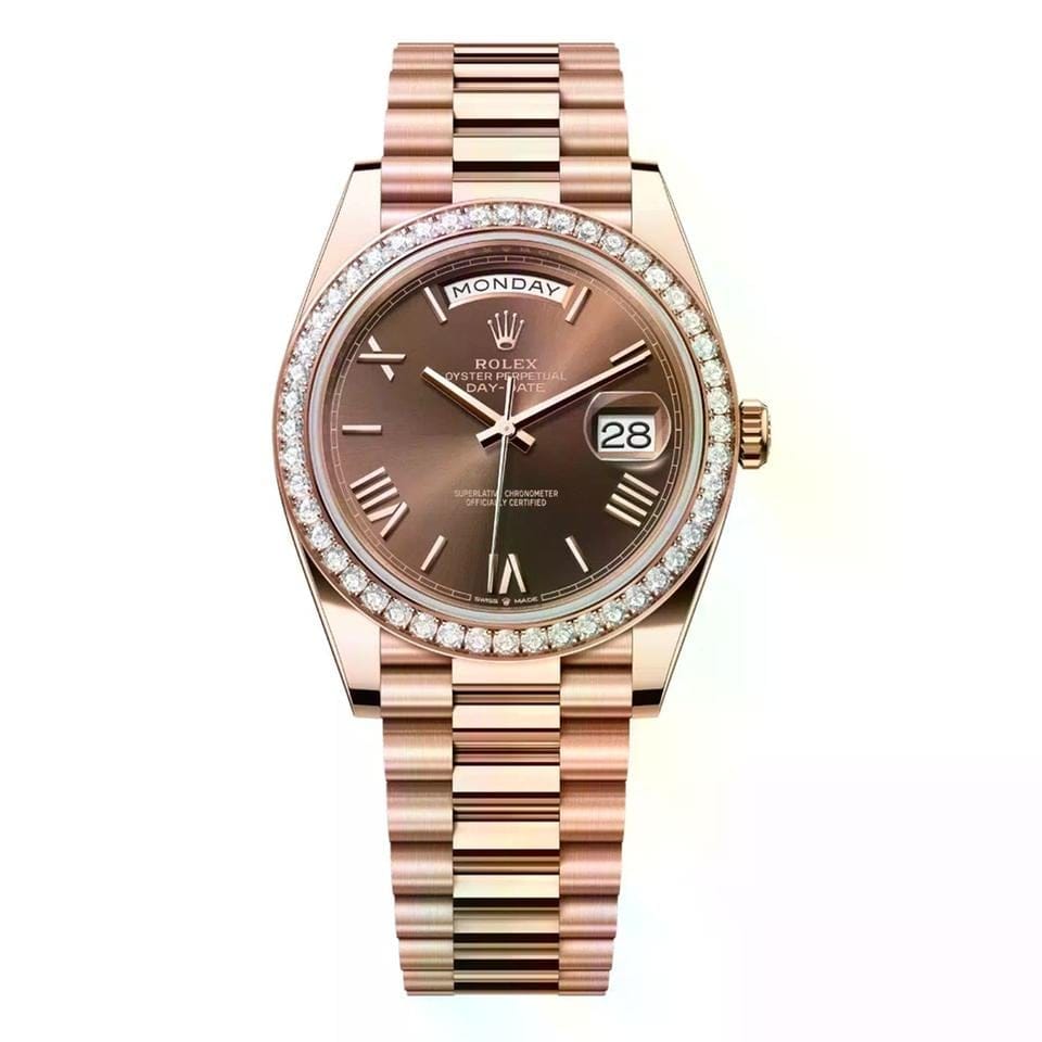 Rolex | Day-Date | 228345RBR-0009 | 40 mm | Brown | Automatic