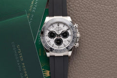 Rolex | Daytona | 126519LN-0006 | White gold | 40 mm | Rubber | Meteorite | Automatic