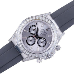 Rolex | Daytona | 126539TBR | White gold | 40 mm | Rubber | Silver | Automatic
