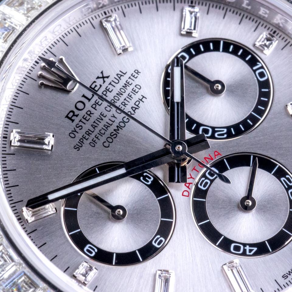 Rolex | Daytona | 126539TBR | White gold | 40 mm | Rubber | Silver | Automatic