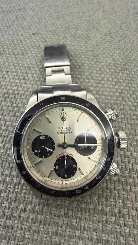 Rolex | Daytona | 6263 | Steel | 37 mm | Steel | Grey | Manual winding