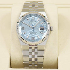 Rolex | Land-Dweller | 127236 | Platinum | 36 mm | Blue
