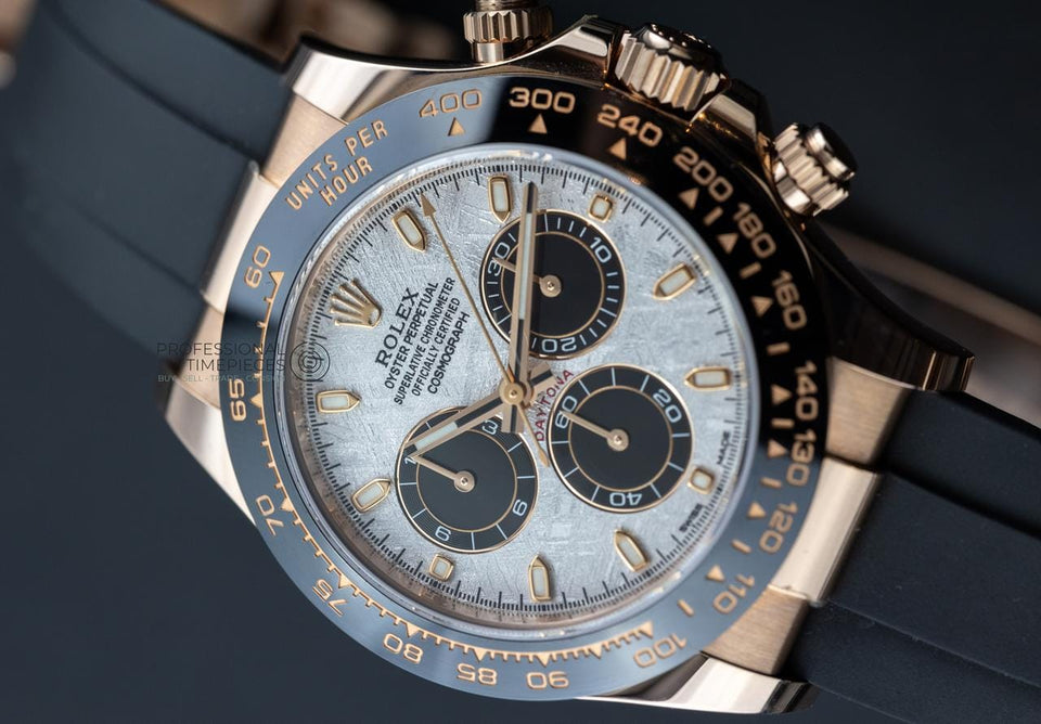 Rolex | Daytona | 116515ln | Rose gold | 40 mm | Rubber | Grey | Automatic