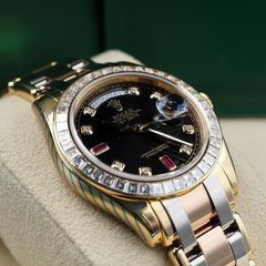 Rolex | Day-Date | 18948BR | Yellow gold | 39 mm | Yellow gold | Mother of pearl | Automatic