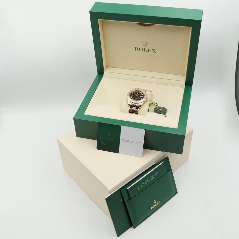 Rolex | Day-Date | 18948BR | Yellow gold | 39 mm | Yellow gold | Mother of pearl | Automatic