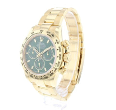 Rolex | Daytona | 116508 | Yellow gold | 40 x 47.3 mm | Yellow gold | Green | Automatic