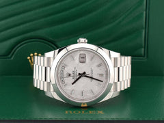 Rolex | Day-Date | 228206 | Platinum | 40 mm | Platinum | Automatic