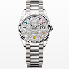 Rolex | Day-Date | 128239 | White gold | 36 x 43 mm | White gold | Gold (solid) | Automatic