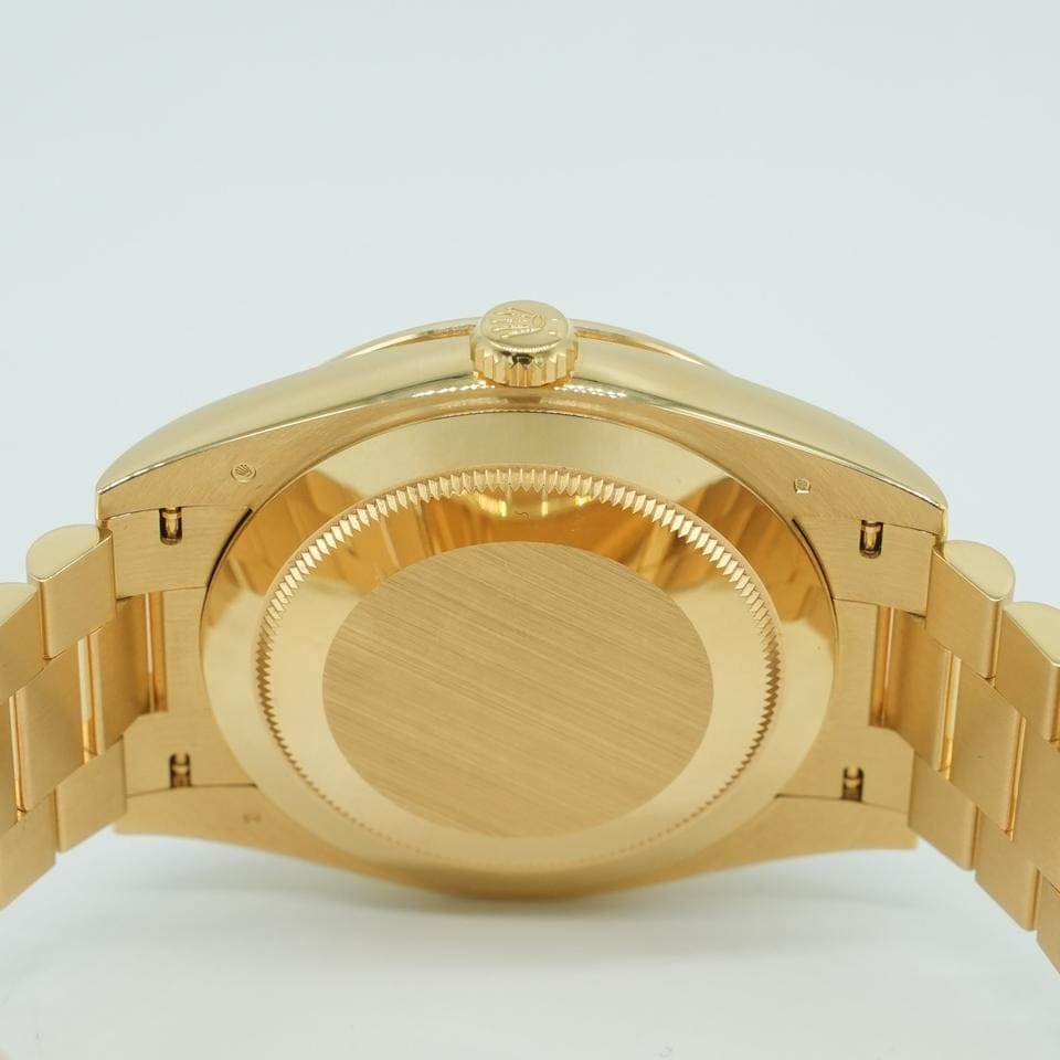 Rolex | Day-Date | 228348RBR | Yellow gold | 40 x 48 mm | Yellow gold | Yellow | Automatic