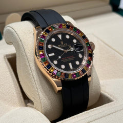 Rolex | Yacht-Master | 116695 SATS | Rose gold | 40 mm | Rubber | Black | Automatic