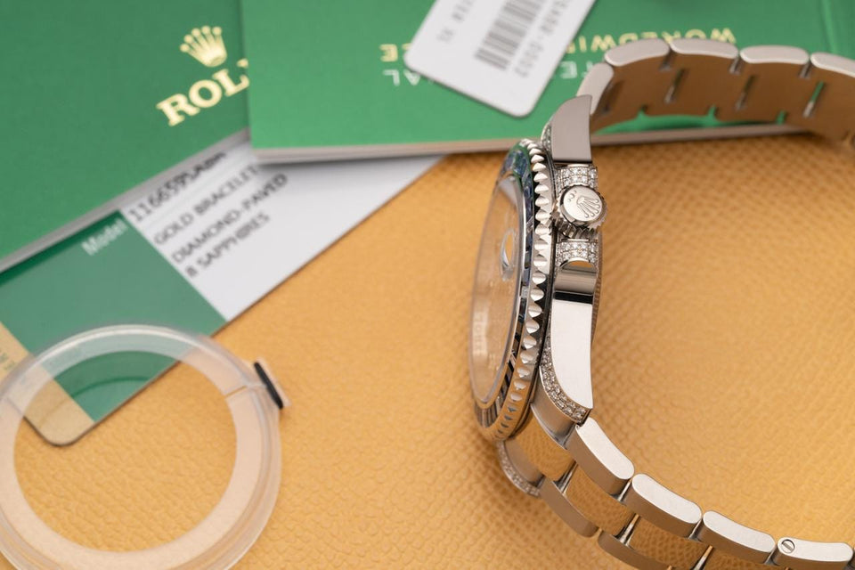 Rolex | Submariner | 116659SABR | White gold | 40 mm | White gold | Silver | Automatic