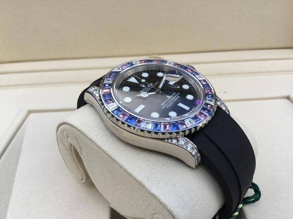 Rolex | Yacht-Master | 126679SABR | White gold | 40 mm | Rubber | Black | Automatic
