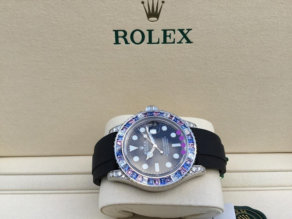 Rolex | Yacht-Master | 126679SABR | White gold | 40 mm | Rubber | Black | Automatic