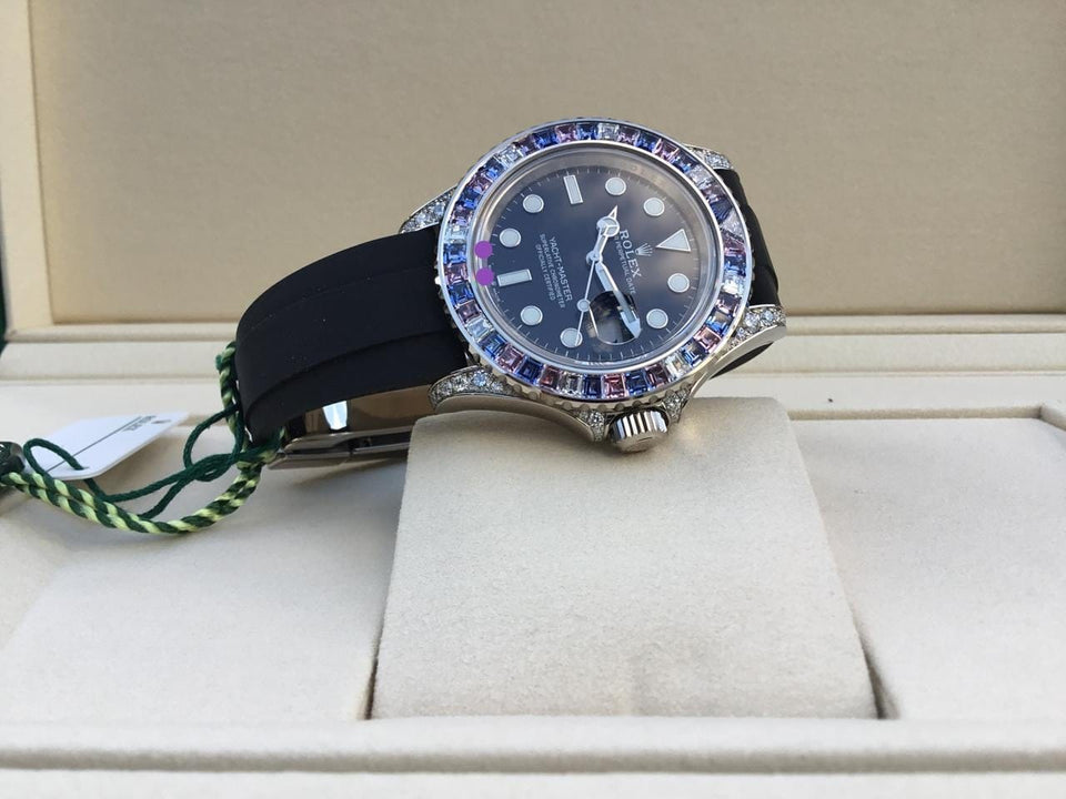 Rolex | Yacht-Master | 126679SABR | White gold | 40 mm | Rubber | Black | Automatic