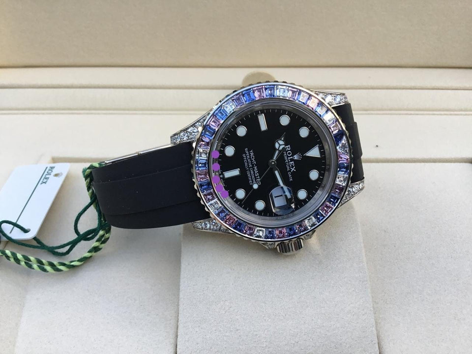 Rolex | Yacht-Master | 126679SABR | White gold | 40 mm | Rubber | Black | Automatic