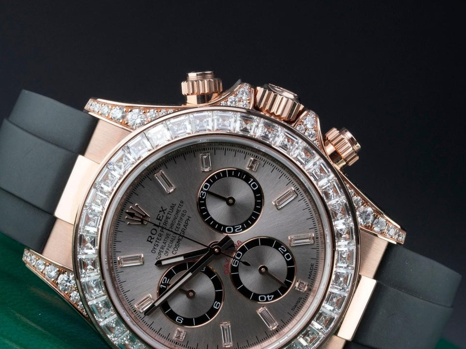 Rolex | Daytona | 126535TBR | Rose gold | 40 mm | Rubber | Pink | Automatic