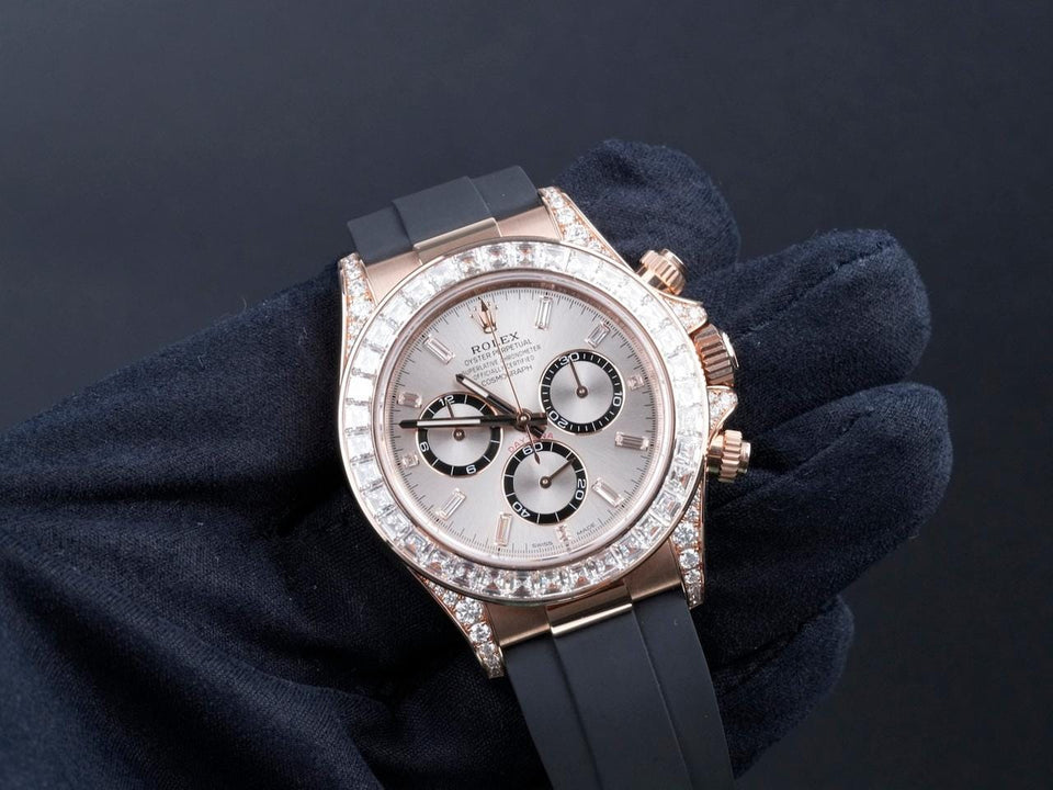 Rolex | Daytona | 126535TBR | Rose gold | 40 mm | Rubber | Pink | Automatic