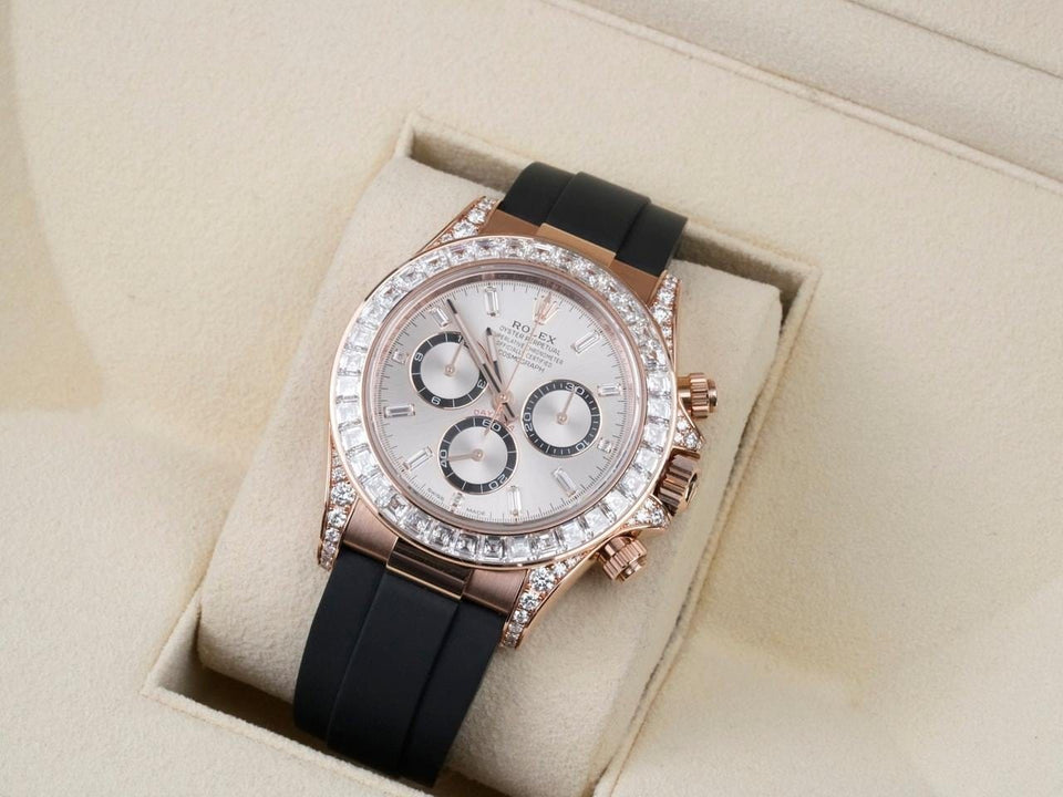 Rolex | Daytona | 126535TBR | Rose gold | 40 mm | Rubber | Pink | Automatic