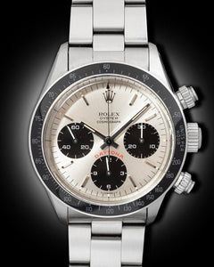 Rolex | Daytona | 6263 | Steel | 37 mm | Steel | Silver | Manual winding