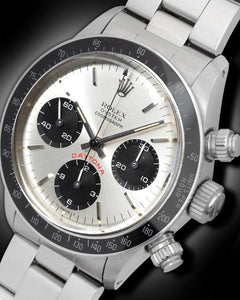 Rolex | Daytona | 6263 | Steel | 37 mm | Steel | Silver | Manual winding