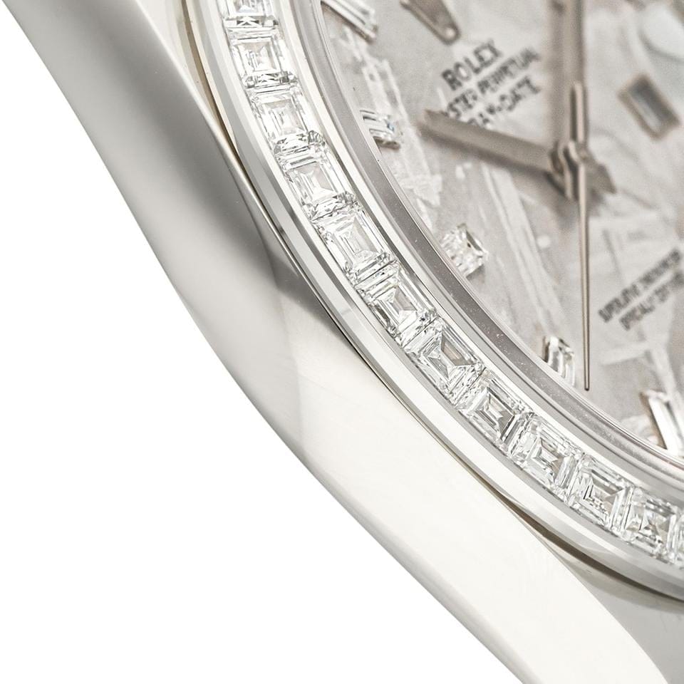 Rolex | Day-Date | 228396TBR | Platinum | 40 mm | Platinum | Meteorite | Automatic