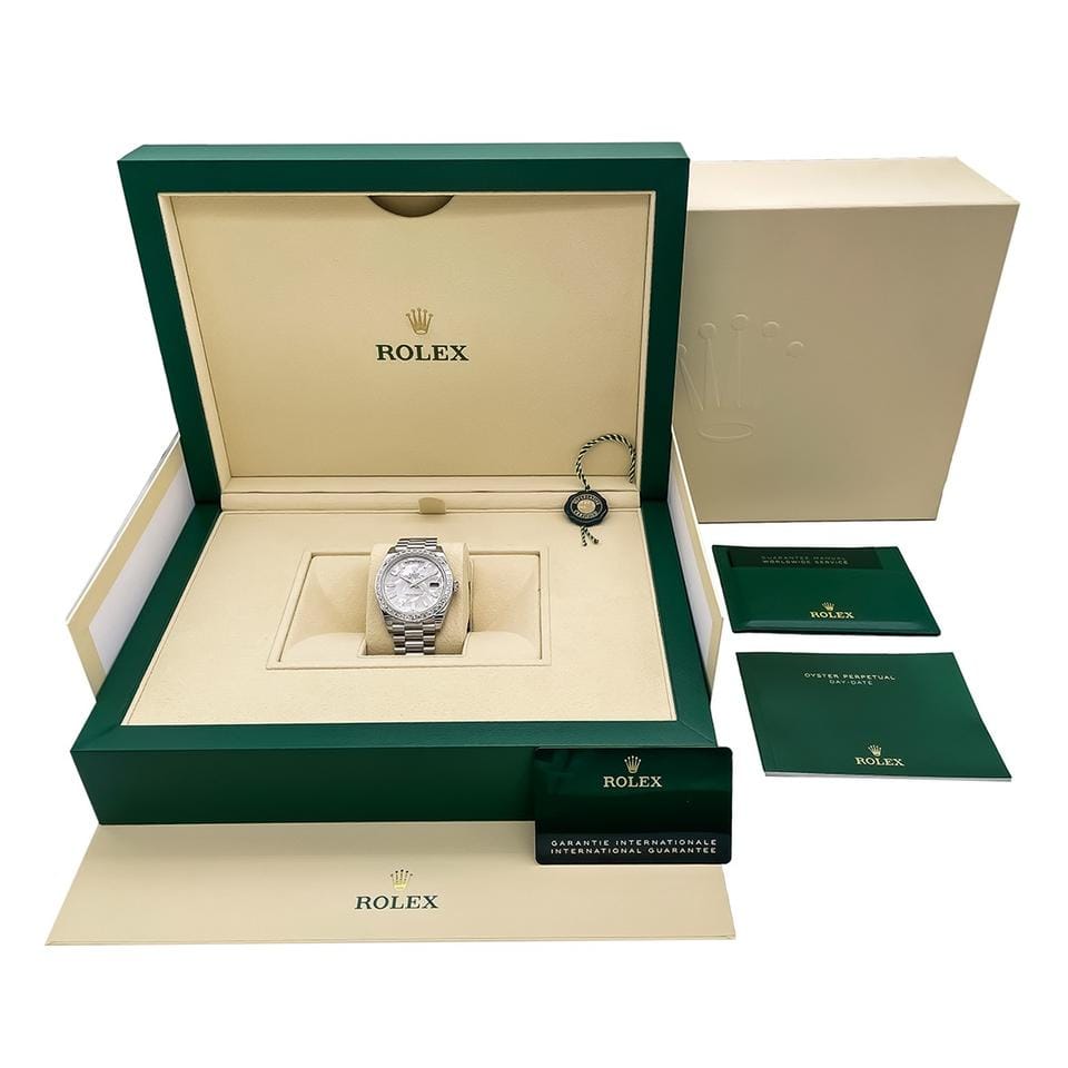 Rolex | Day-Date | 228396TBR | Platinum | 40 mm | Platinum | Meteorite | Automatic