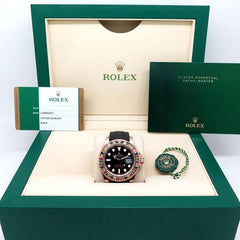 Rolex | Yacht-Master | 116695 | Rose gold | 40 mm | Rubber | Black | Automatic
